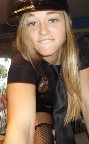 in the depraved costume of a policeman. Thumb 27