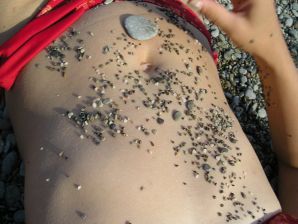 without a swimsuit on a rocky shore. Part 2. Thumb 21