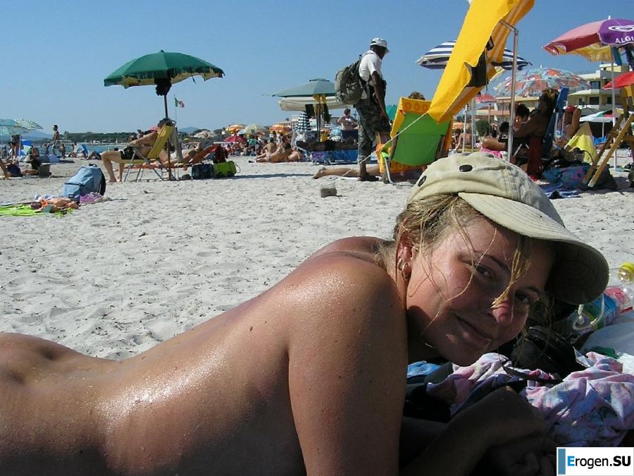 miss positivist on the beach. Photo 9