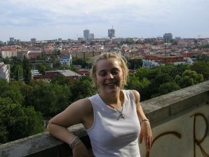 miss positivist on the beach. Thumb 5