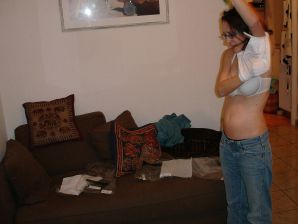 pregnant and without clothes. Thumb 35