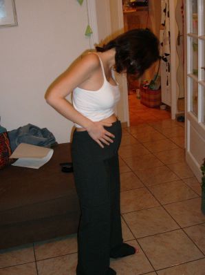 беременная и без одежды. Часть 2. Эскиз 17