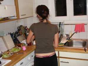 беременная и без одежды. Часть 2. Эскиз 34