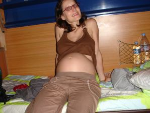 беременная и без одежды. Часть 2. Эскиз 7