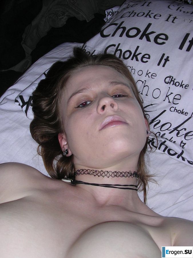 Young passionate informal woman touches herself for the nipples and ends from this. Photo 5