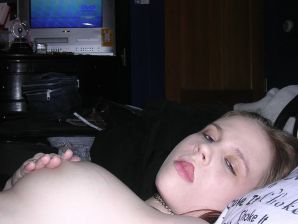 Young passionate informal woman touches herself for the nipples and ends from this. Thumb 15