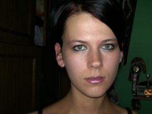 A tanned girl is spinning naked in a room. Thumb 11