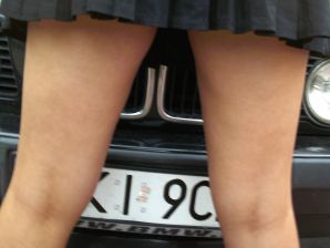 A tanned girl is spinning naked in a room. Thumb 36