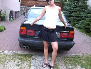 A tanned girl is spinning naked in a room. Thumb 37