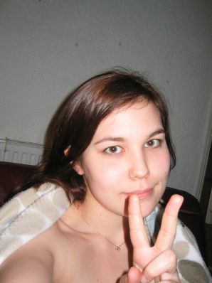 A young Asian girl is lying in bed after sex. Thumb 11