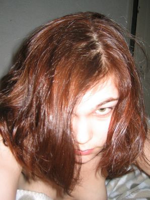 A young Asian girl is lying in bed after sex. Thumb 12