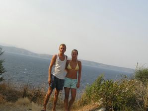 A sports student undressed on the beach and bathed naked. Thumb 37