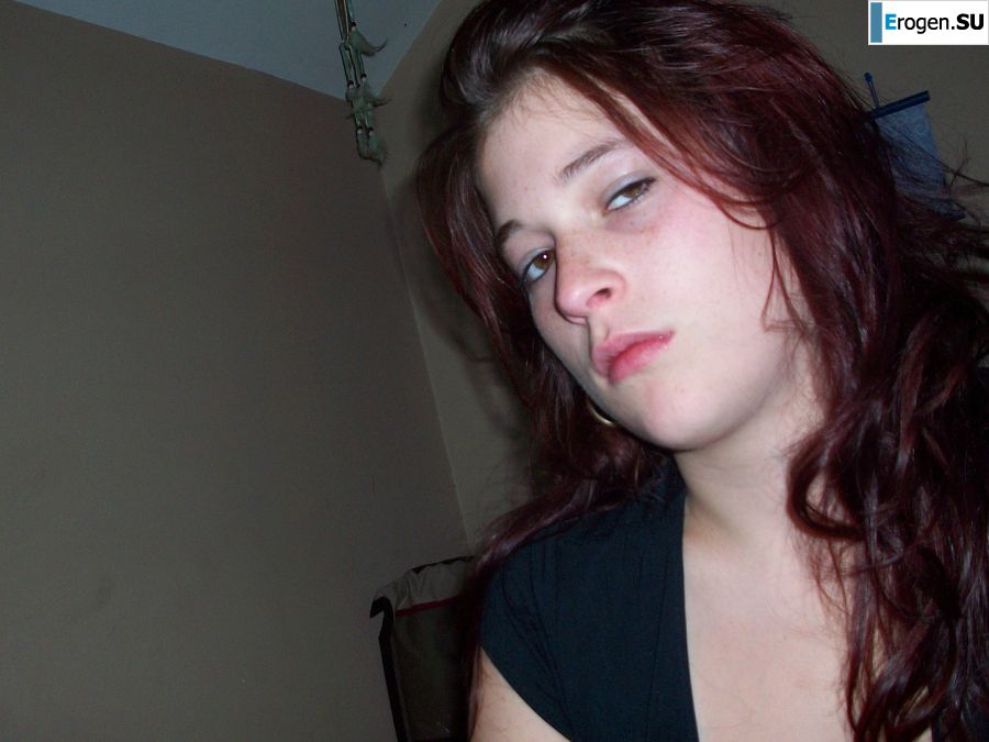 The naughty redhead girl undressed and engaged in passionate sex. Photo 10