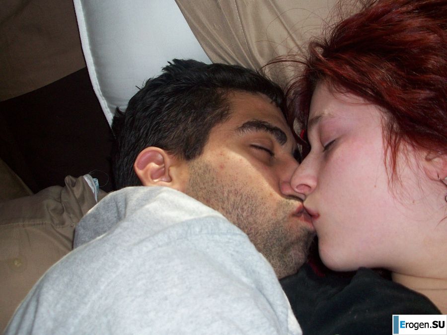 The naughty redhead girl undressed and engaged in passionate sex. Photo 27