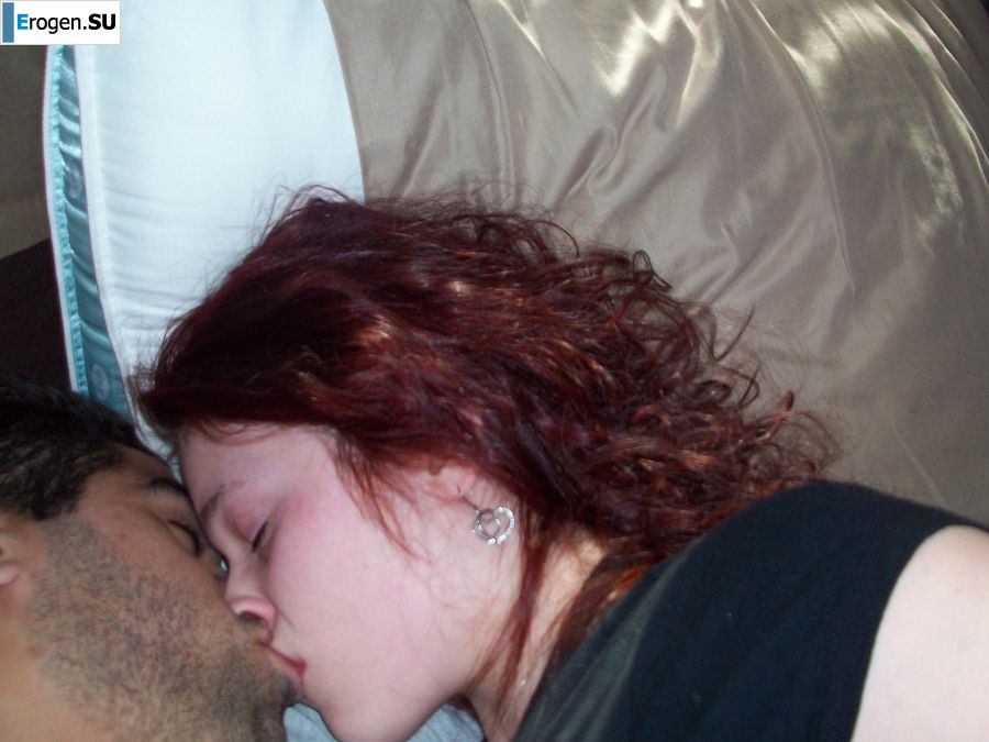 The naughty redhead girl undressed and engaged in passionate sex. Photo 30