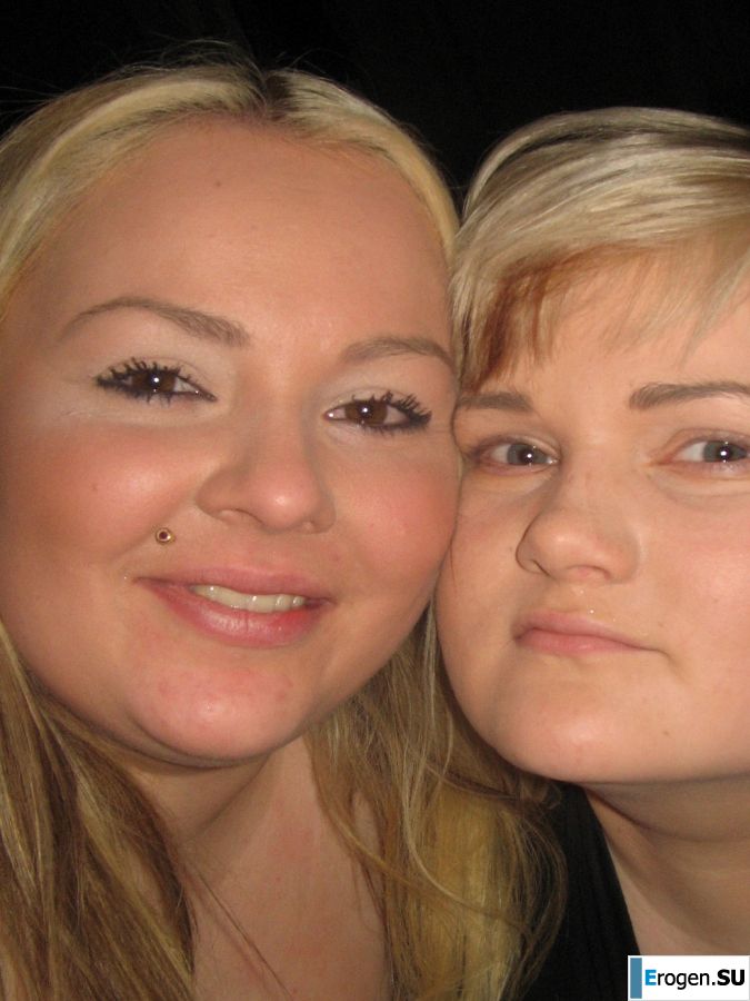 Appetizing mischievous blonde pleases her friend with a vibrator. Photo 37