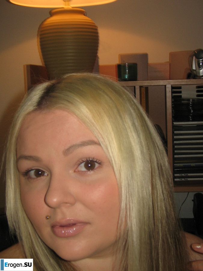 Appetizing mischievous blonde pleases her friend with a vibrator. Photo 40