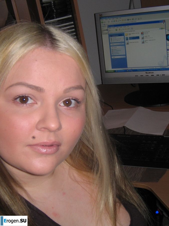 Appetizing mischievous blonde pleases her friend with a vibrator. Photo 46