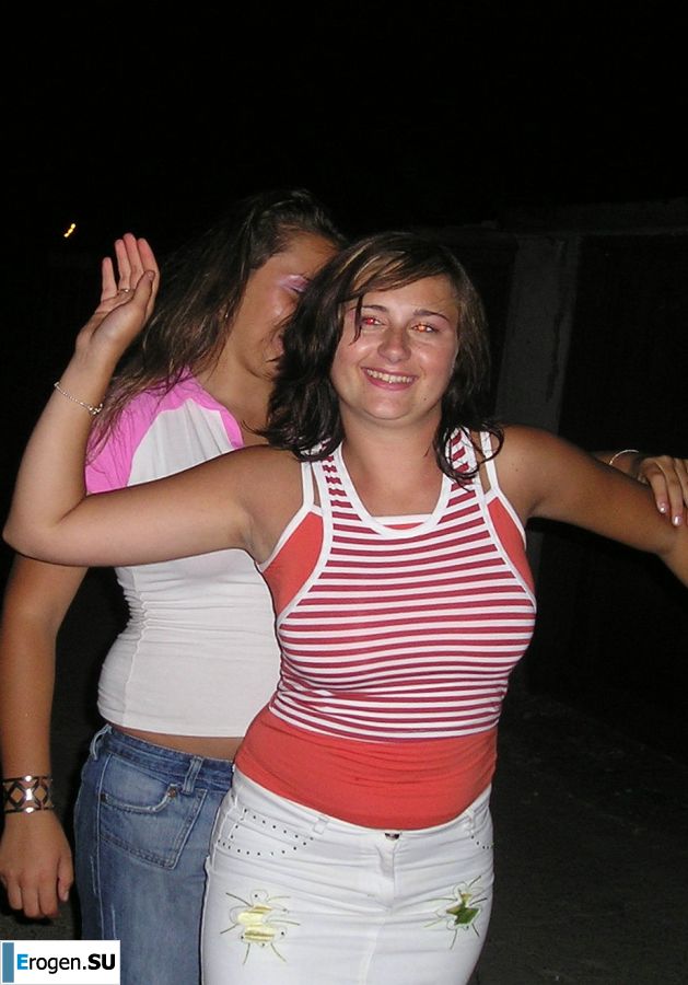 Sexy brunette with nipples showing through the blouse. Photo 44