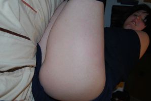 A fluffy chick in lace underwear pleases herself with her fingers. Thumb 14