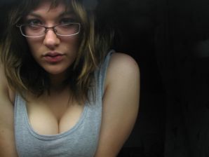 A girl with large breasts poses in clothes and then undresses. Part 2. Thumb 31