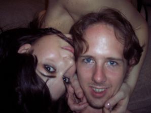 A young girl has sex with a guy and poses for the camera. Thumb 15