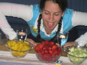 Naughty student with a furry pussy naked bathes in the lake. Thumb 34