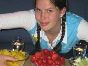 Naughty student with a furry pussy naked bathes in the lake. Thumb 35