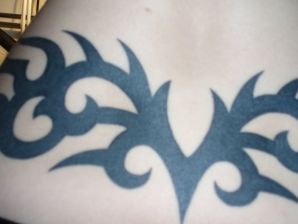 A student with a pierced nipple and tattoos undressed and showed a pussy. Thumb 19