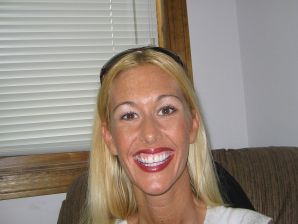 A mature blonde in pink lingerie showed her ass and took out a vibrator. Thumb 35