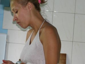 Cute blonde has sex with her boyfriend. Thumb 15