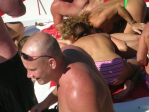 A pretty blonde is laid bare in the toilet and spreads her legs in bed. Part 3. Thumb 33