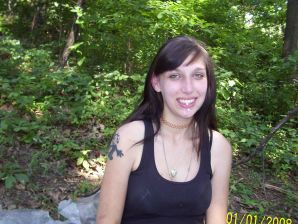 A sexy student undressed and showed her ass on a picnic. Thumb 42