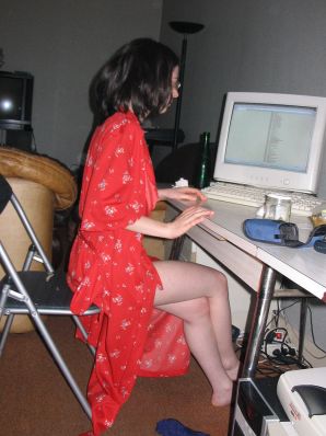 Девушка с мохнатой писькой мастурбирует на глазах у парня. Эскиз 12