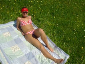 Cute blonde in pink panties showed tight boobs. Part 2. Thumb 33