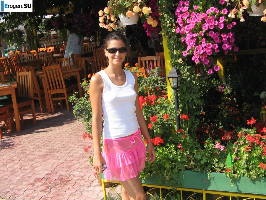 Seductive Latina poses naked on vacation in front of a guy. Part 2. Photo 26