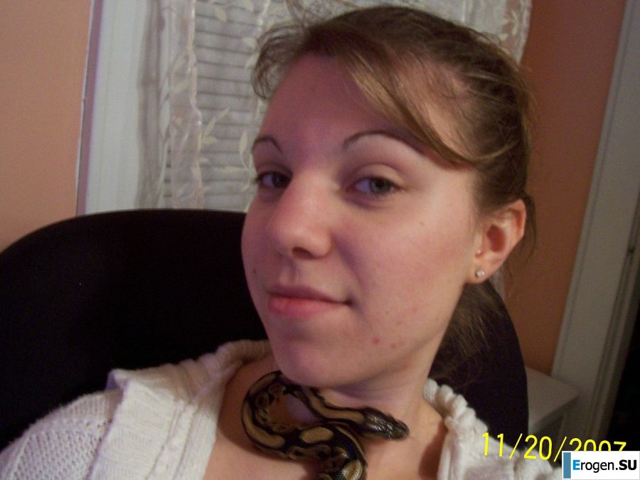 Passionate minx dances striptease in nature with a snake. Photo 45