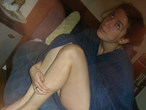 A young woman in red drank and undressed on camera. Thumb 26