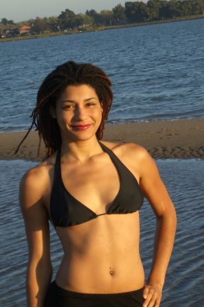 Sexy mulatto with neat breasts bared her ass. Thumb 10