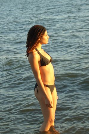 Sexy mulatto with neat breasts bared her ass. Thumb 15