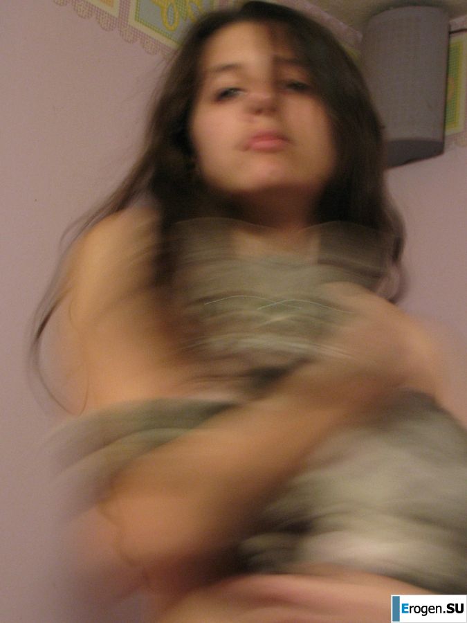 A pretty student pulls a pussy and shows her labia. Part 4. Photo 5