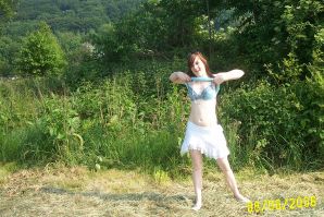 Student took off her panties and showed her wet labia. Thumb 5