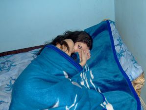 Восточная красавица показывает попку в одежде и без. Часть 2. Эскиз 30