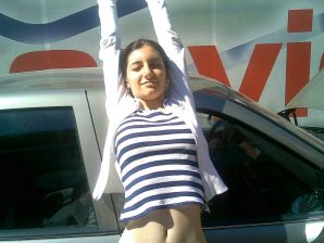 Восточная красавица показывает попку в одежде и без. Часть 2. Эскиз 9