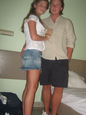 Girl having fun with a guy on vacation - shows her ass and chest. Part 2. Thumb 46