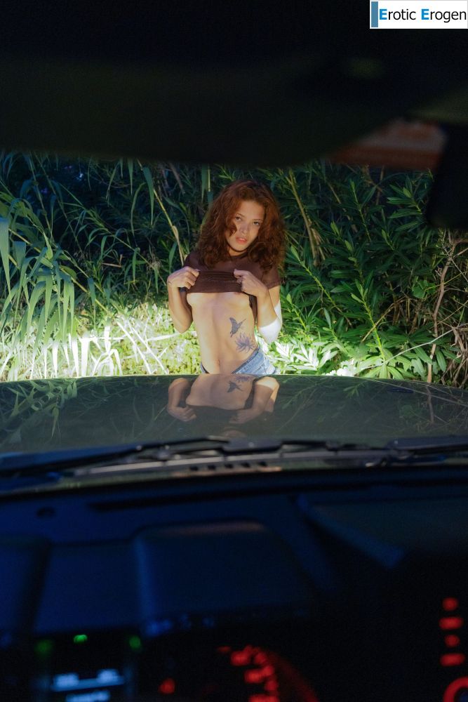 Irene Rouse in Pleasure By The Car. Picture 2