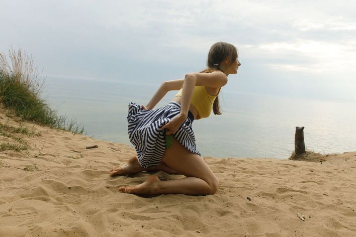 Ariel Gossimer in Tease By The Sea 2. Эскиз 7