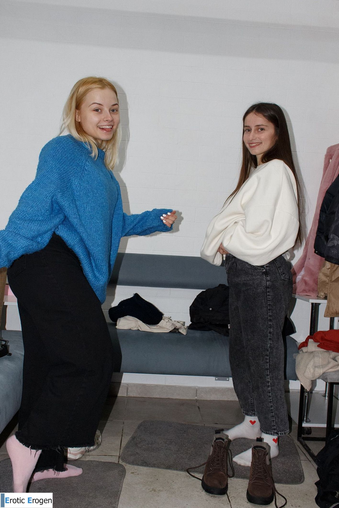 Irina And Bianca in Very Friendly Flexin. Picture 40