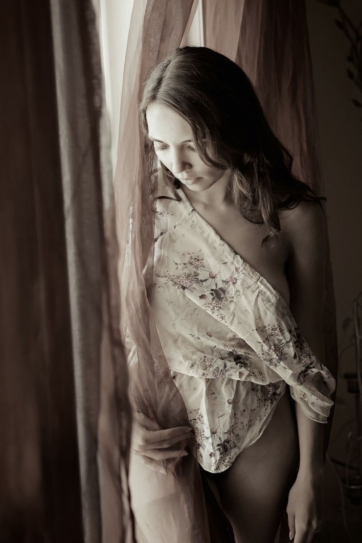 Danniela in Blissful Light. Эскиз 1