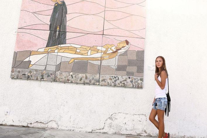 Karissa Diamond in Postcard From Paphos. Эскиз 32